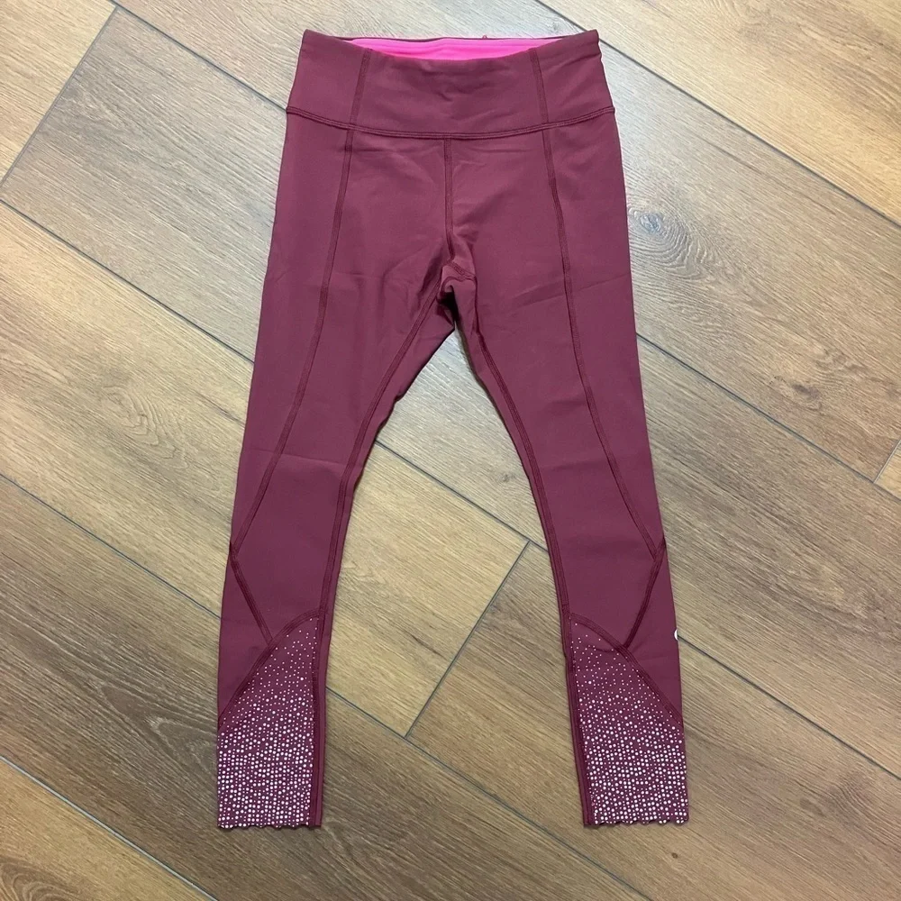 Lululemon EUC Wine Berry/BonBon Tight Stuff Legging (Size 4) - Picture 1 of 8